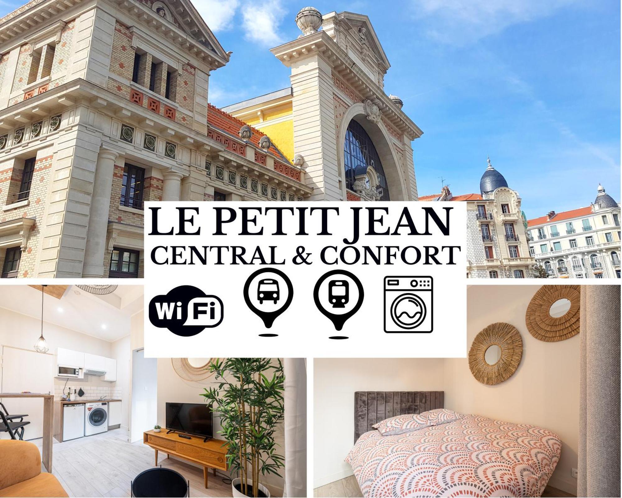 Le Petit Jean- Central Pres Gare Et Tram - Supermarches - Wifi - Νίκαια Εξωτερικό φωτογραφία